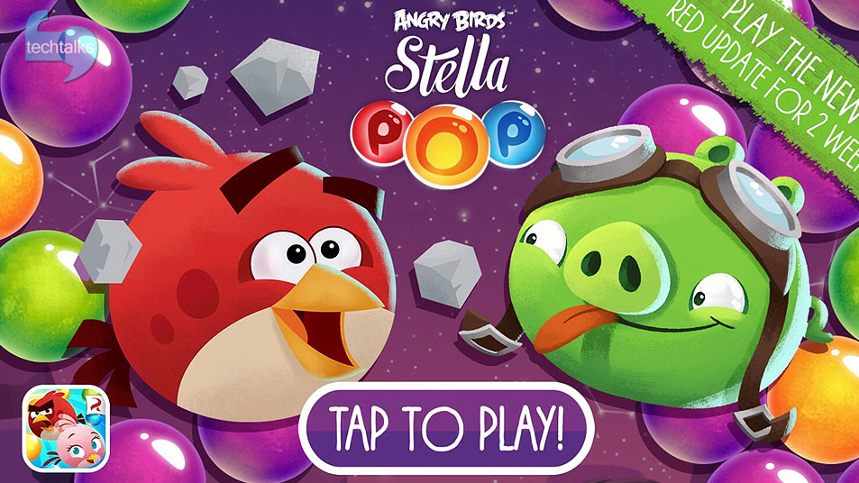 تک تاکس – Angry Birds Stella Pop دومین بازی موبایلی محبوب – techtalks.ir